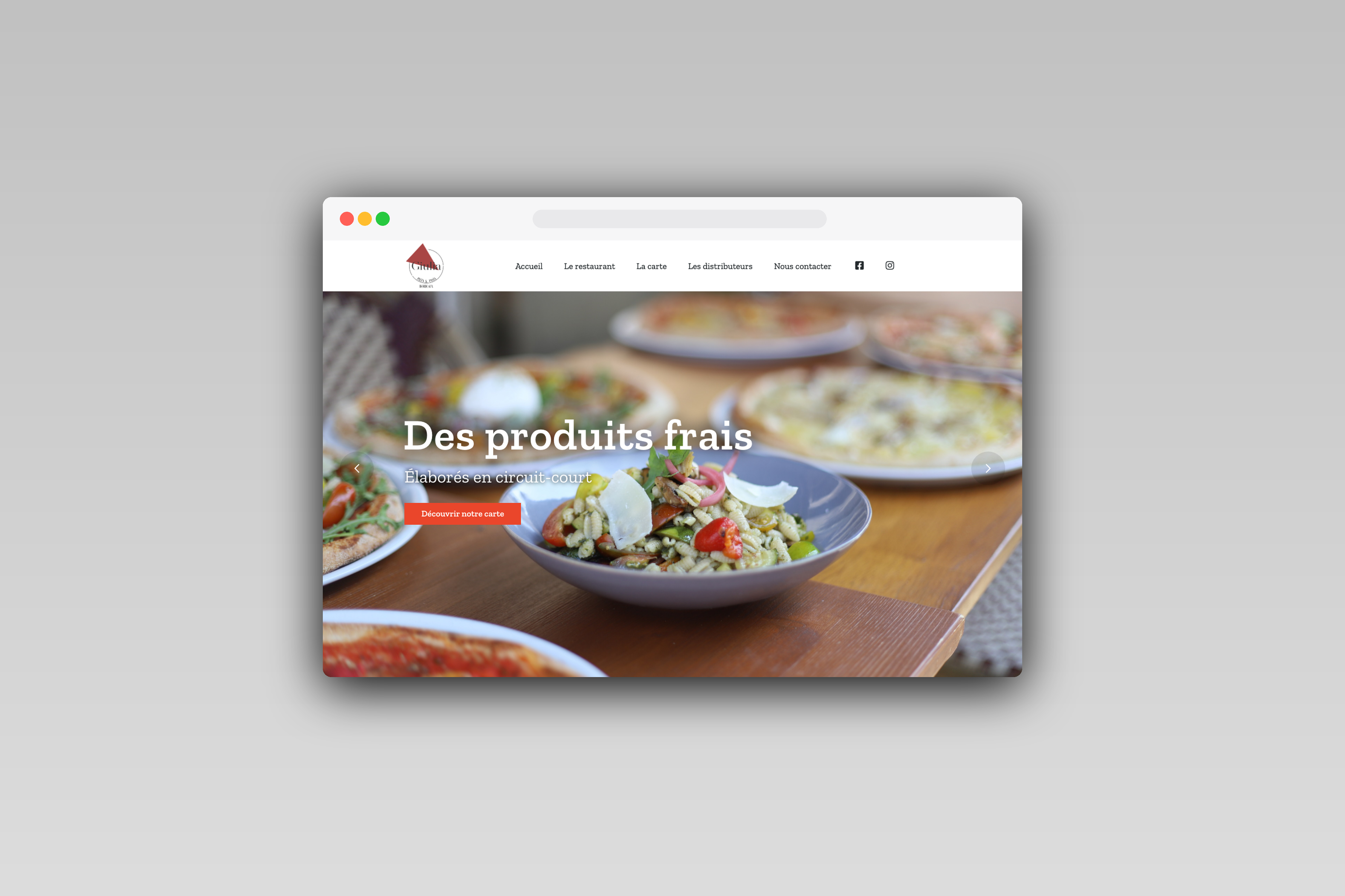 Site du restaurant Giulia à Bordeaux
